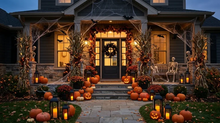 Halloween outdoor decor