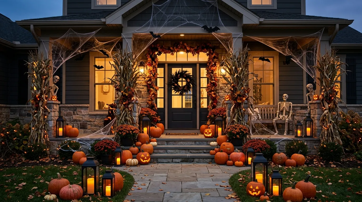 Halloween outdoor decor