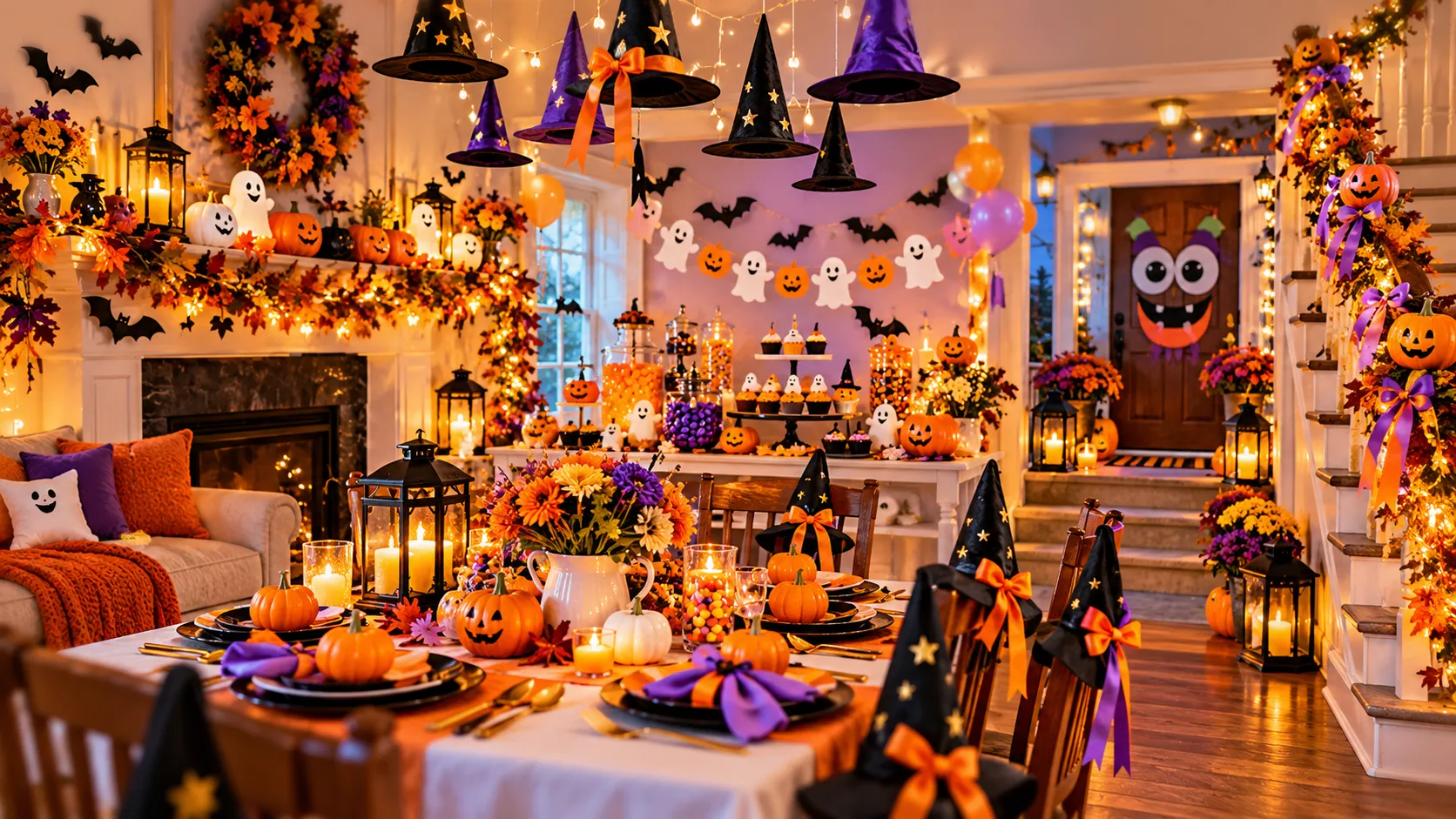 Halloween party decorations