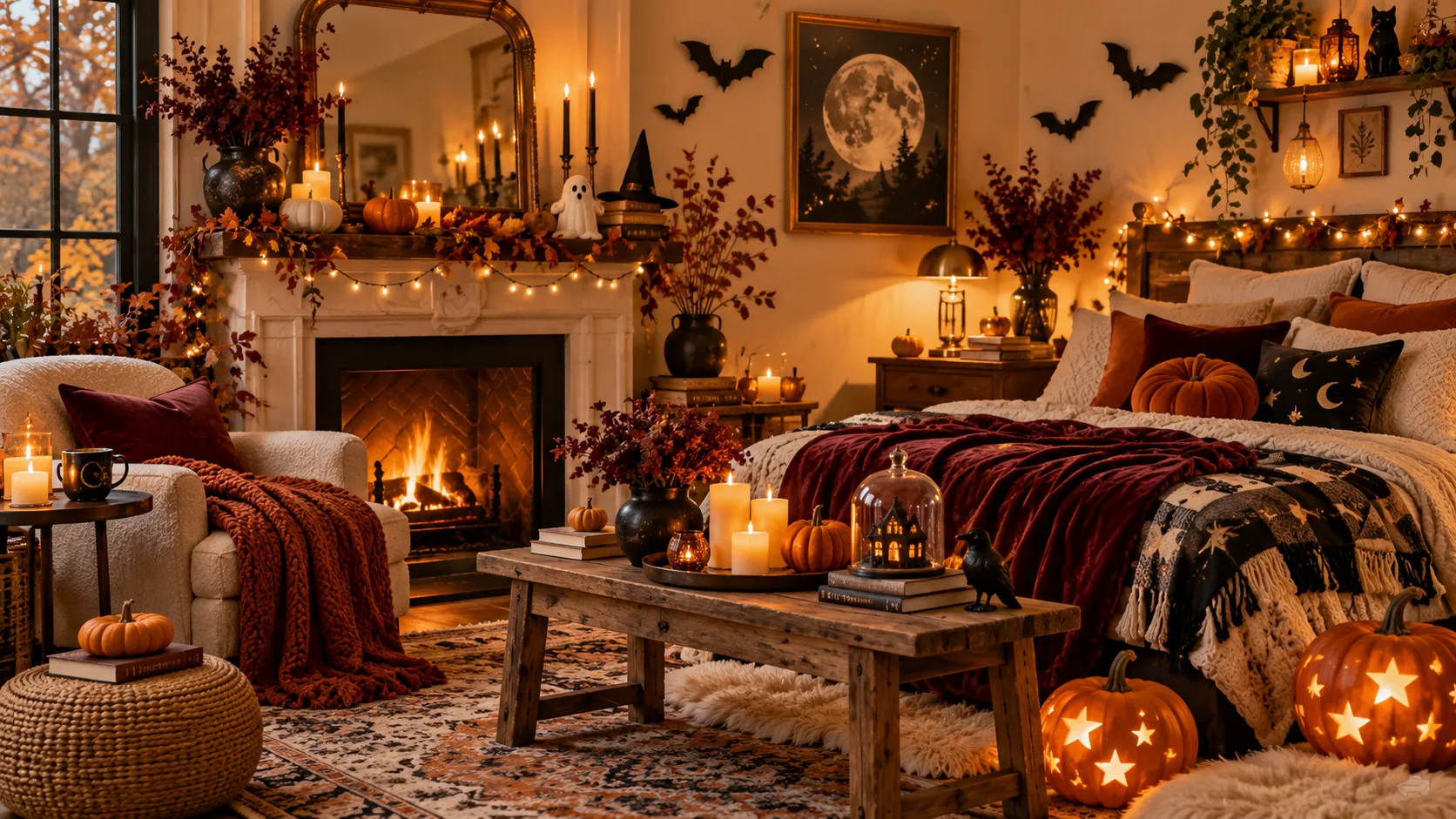 Halloween room decor