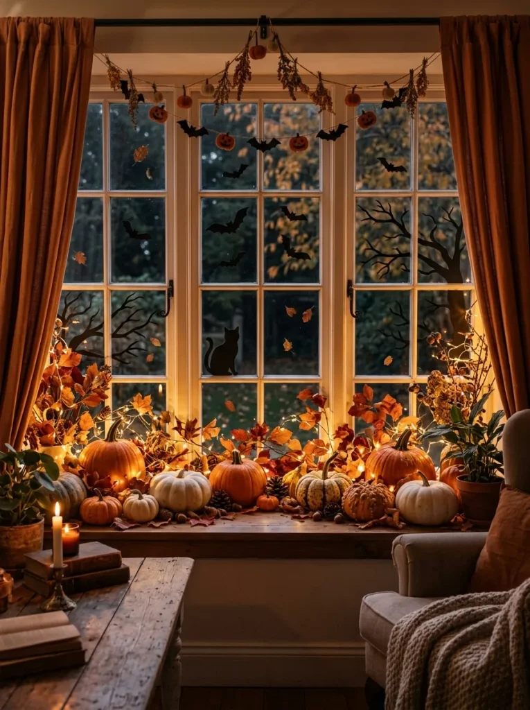 Pumpkin Window Display